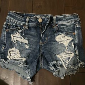 American Eagle Jean Shorts Ripped